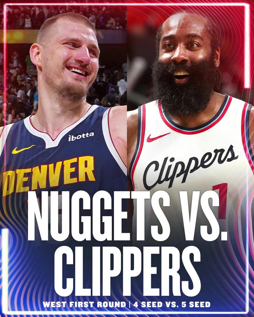 帶隊的神！哈登率快船鎖定西部第5，生涯從未缺席過季后賽！