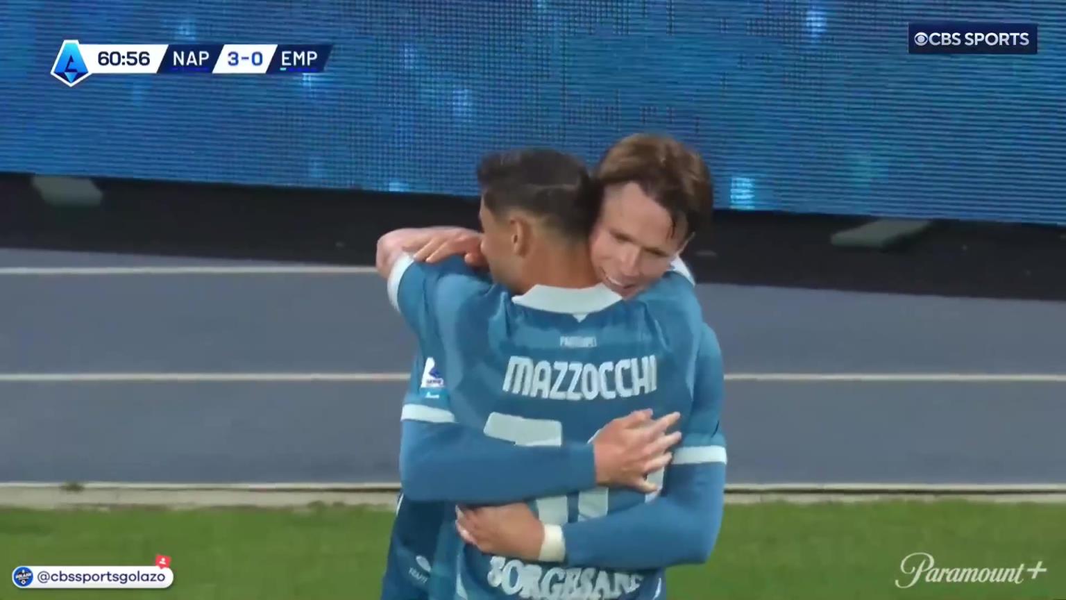 無敵雙響炮！麥克托米奈甩頭破門梅開二度！盧卡庫(kù)傳中送助攻！